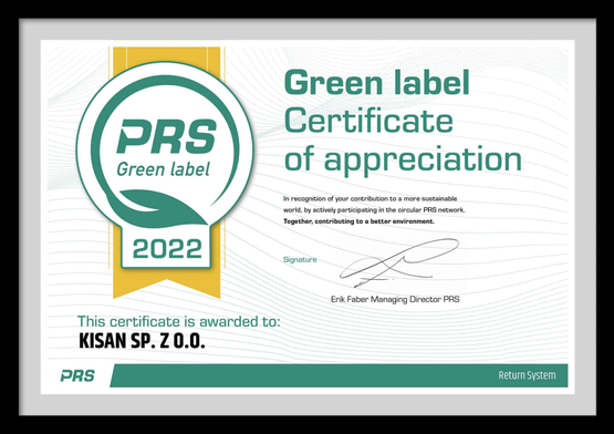 Zielona Odznaka PRS 2022 dla KISAN
